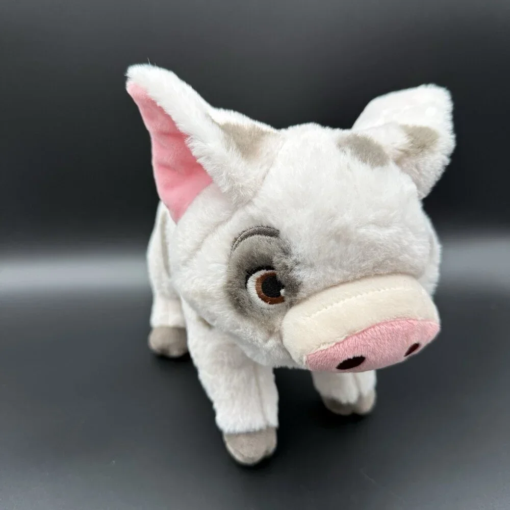 Disney Store Moana Pua Pig Plush Stuffed Animal Toy Soft Island Piglet Stands
